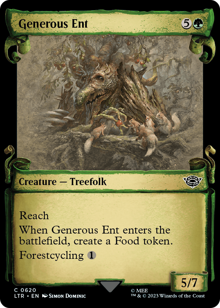 Generous Ent [The Lord of the Rings: Tales of Middle-Earth Showcase Scrolls] | Webway Games