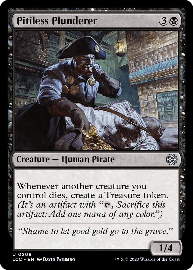 Pitiless Plunderer [The Lost Caverns of Ixalan Commander] | Webway Games