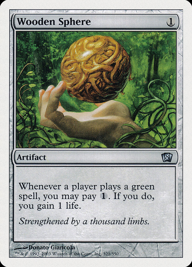 Wooden Sphere [Eighth Edition] | Webway Games