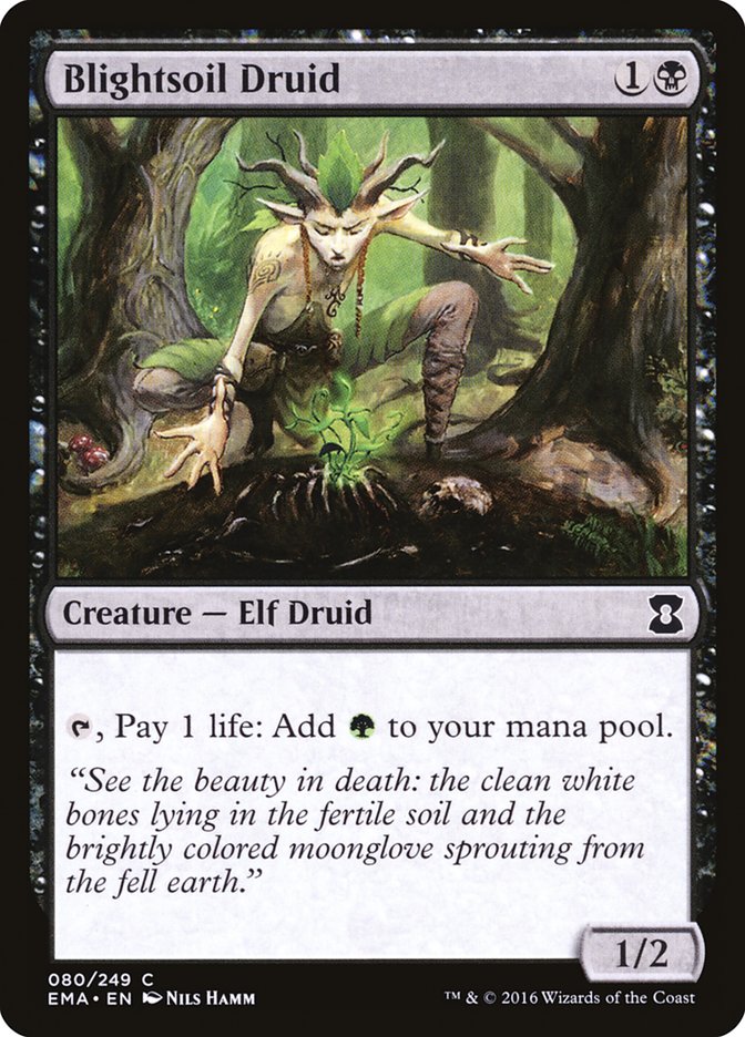 Blightsoil Druid [Eternal Masters] | Webway Games