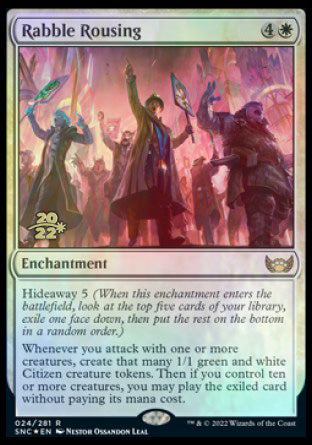 Rabble Rousing [Streets of New Capenna Prerelease Promos] | Webway Games
