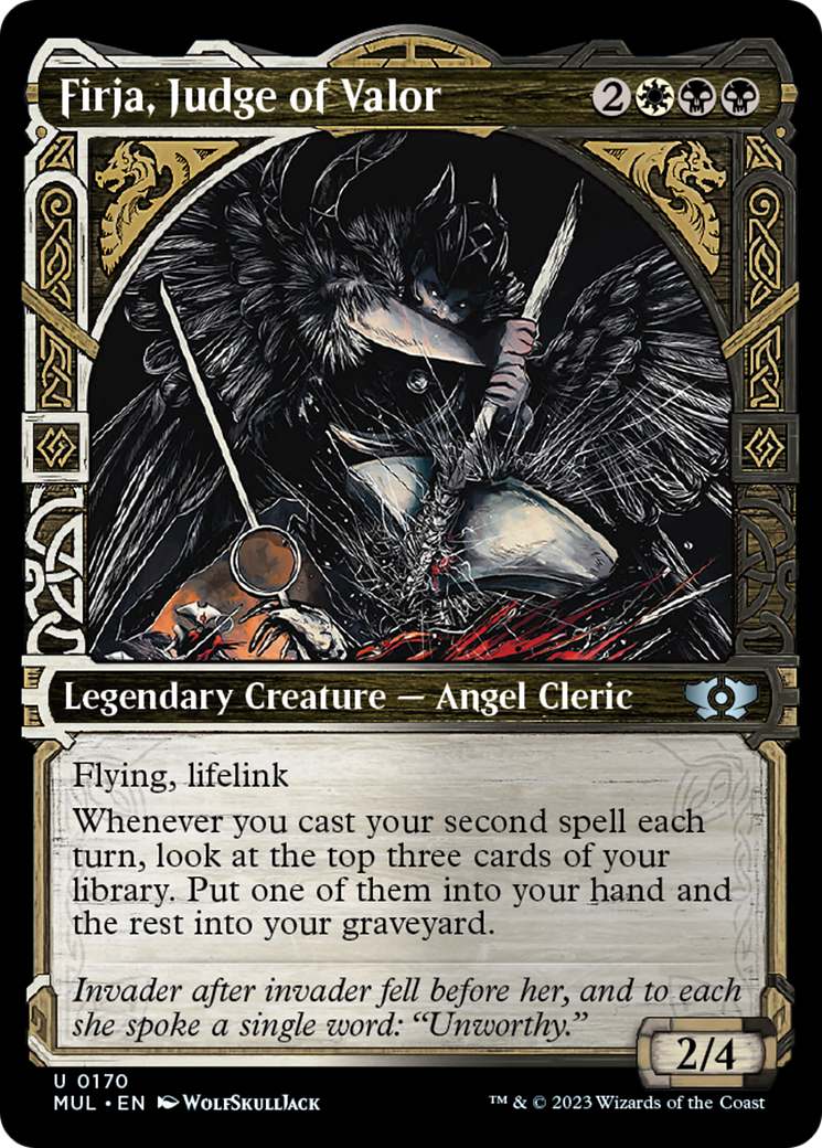 Firja, Judge of Valor (Halo Foil) [Multiverse Legends] | Webway Games