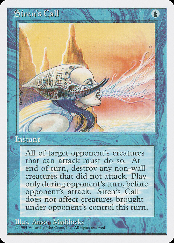 Siren's Call [Fourth Edition] | Webway Games