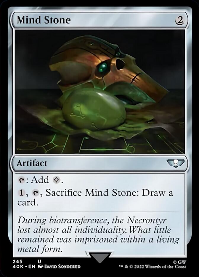 Mind Stone (245) (Surge Foil) [Universes Beyond: Warhammer 40,000] | Webway Games