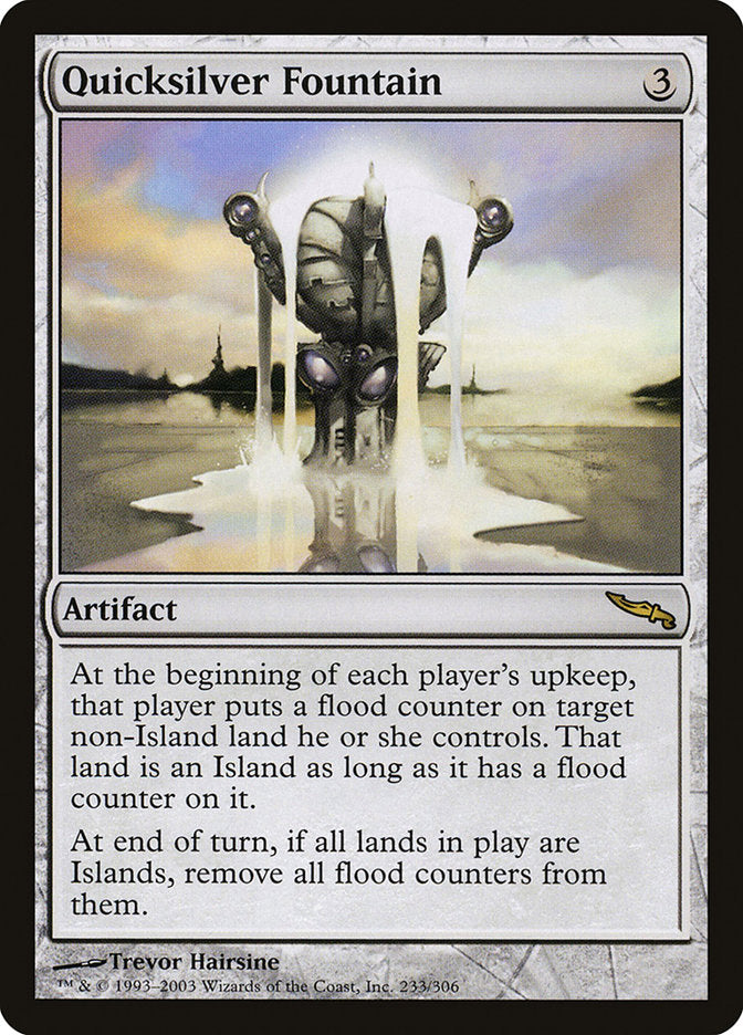 Quicksilver Fountain [Mirrodin] | Webway Games