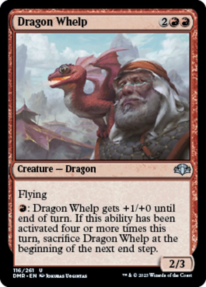 Dragon Whelp [Dominaria Remastered] | Webway Games