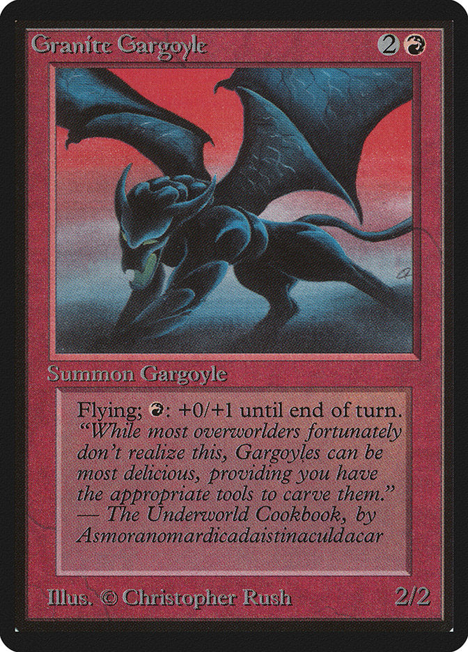 Granite Gargoyle [Limited Edition Beta] | Webway Games