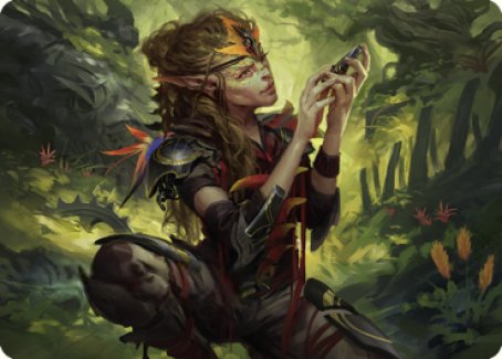 Meria, Scholar of Antiquity Art Card [Dominaria United Art Series] | Webway Games