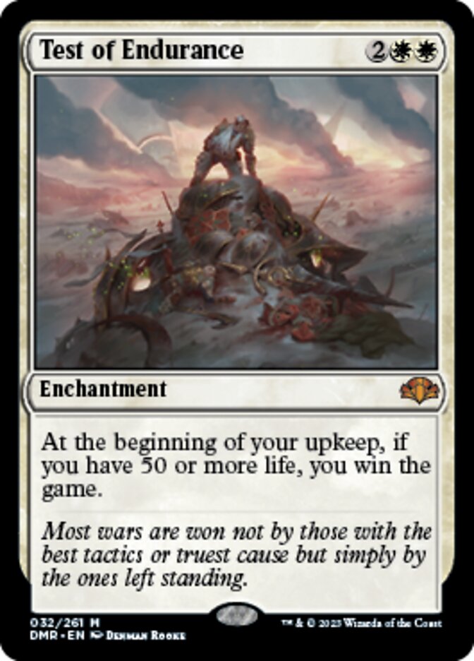 Test of Endurance [Dominaria Remastered] | Webway Games