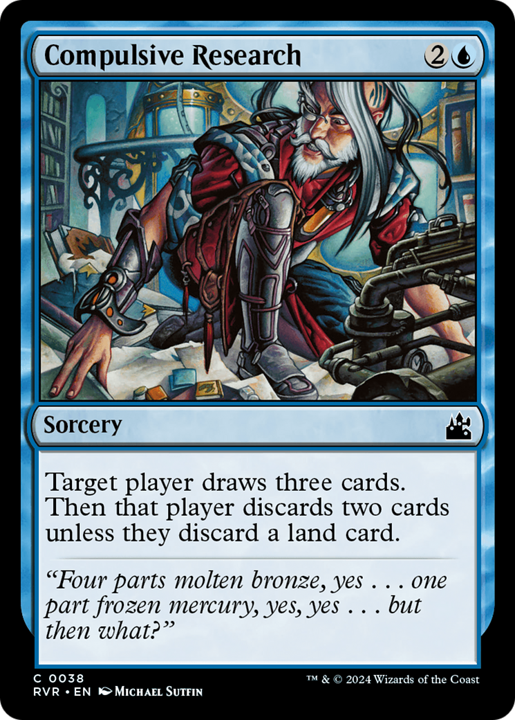 Compulsive Research [Ravnica Remastered] | Webway Games