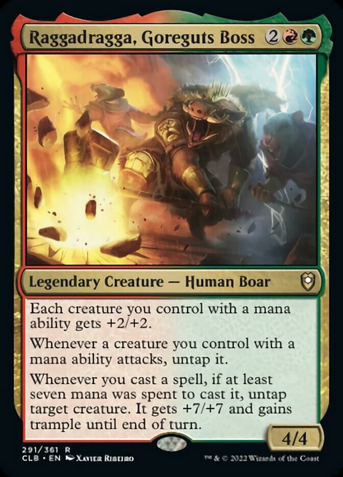 Raggadragga, Goreguts Boss [Commander Legends: Battle for Baldur's Gate] | Webway Games