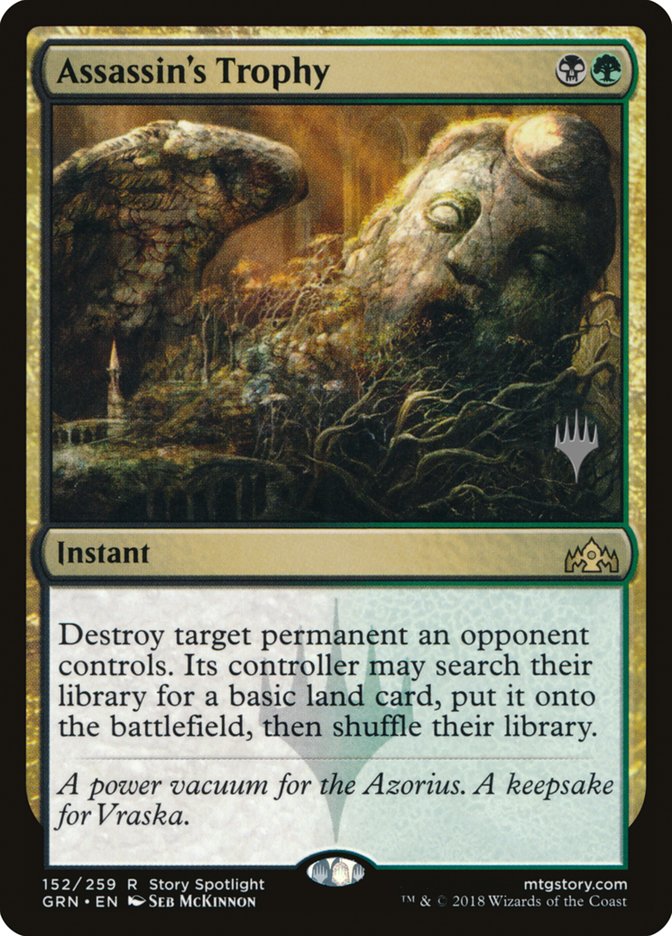 Assassin's Trophy (Promo Pack) [Guilds of Ravnica Promos] | Webway Games