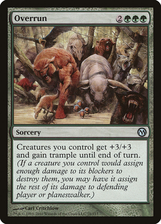 Overrun [Duels of the Planeswalkers] | Webway Games