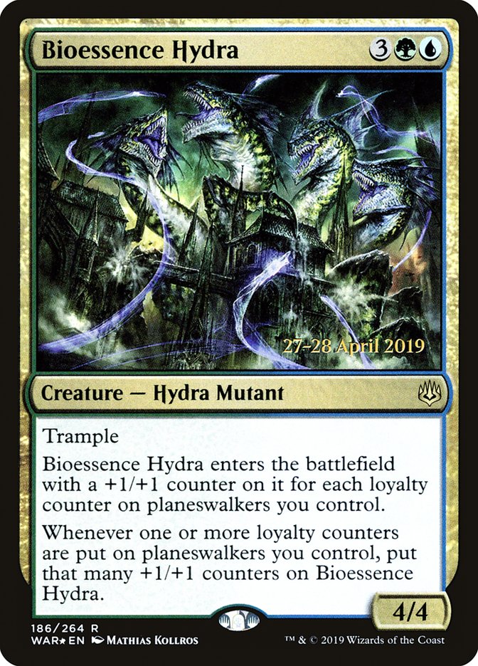 Bioessence Hydra  [War of the Spark Prerelease Promos] | Webway Games