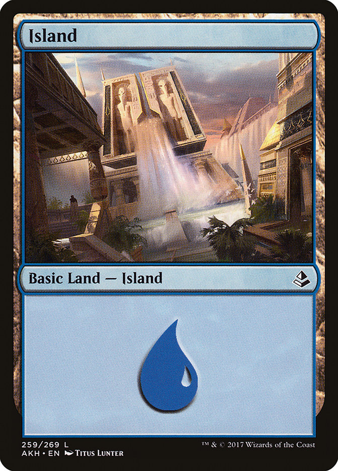 Island (#259) [Amonkhet] | Webway Games