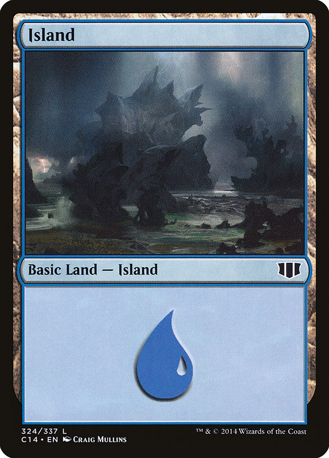 Island (#324) [Commander 2014] | Webway Games