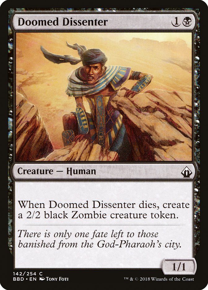 Doomed Dissenter [Battlebond] | Webway Games