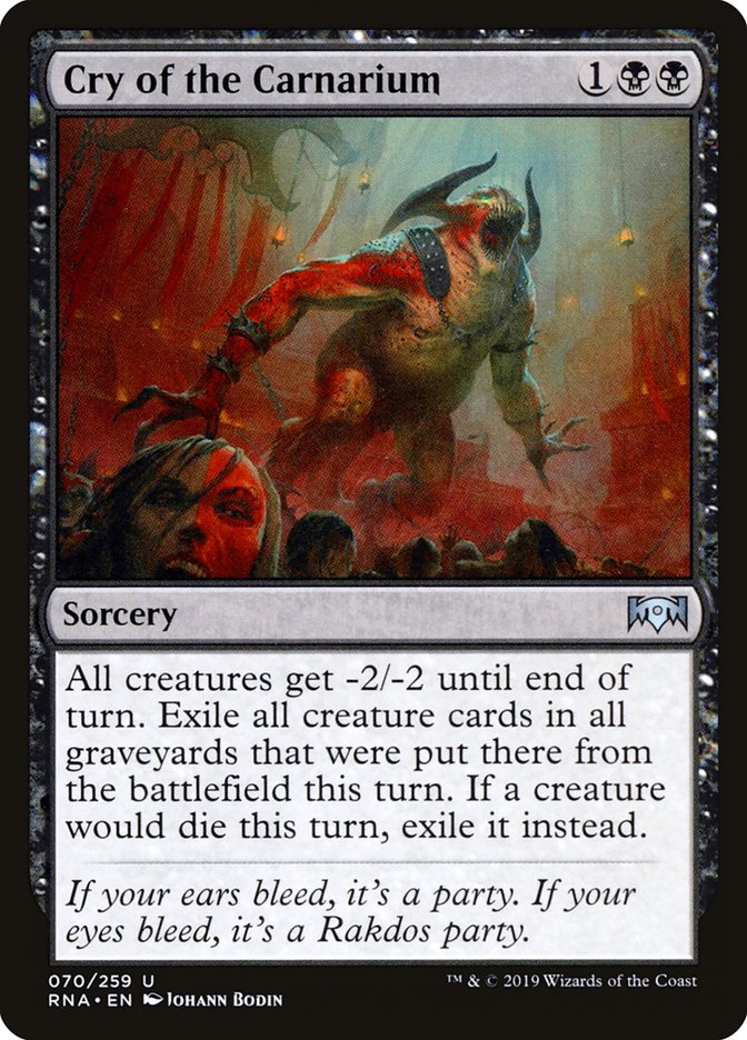 Cry of the Carnarium [Ravnica Allegiance] | Webway Games