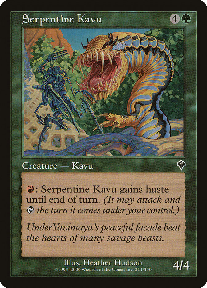 Serpentine Kavu [Invasion] | Webway Games