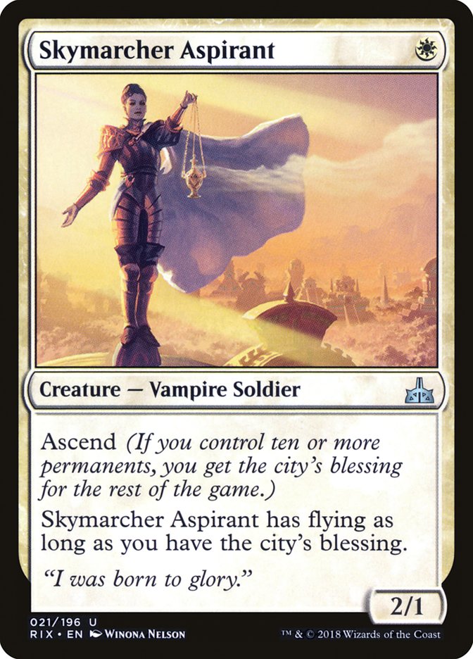 Skymarcher Aspirant [Rivals of Ixalan] | Webway Games