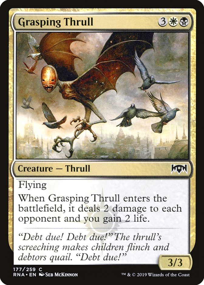Grasping Thrull [Ravnica Allegiance] | Webway Games