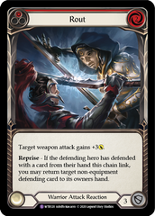 Rout [U-WTR120] (Welcome to Rathe Unlimited)  Unlimited Rainbow Foil | Webway Games