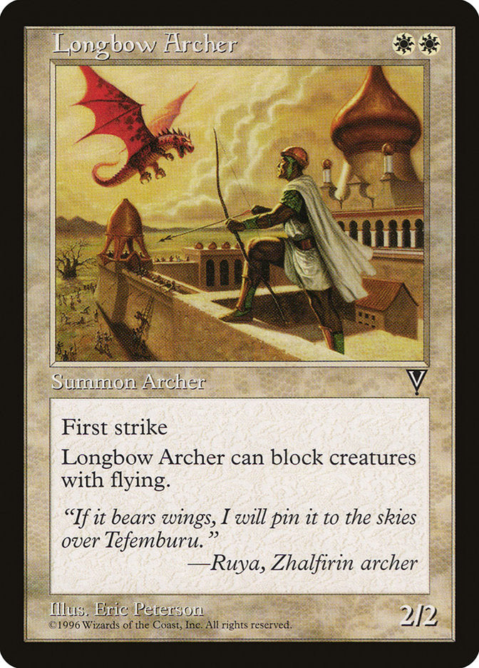 Longbow Archer [Visions] | Webway Games