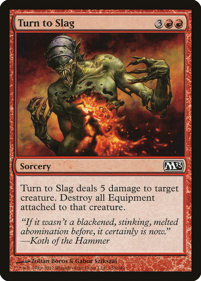 Turn to Slag [Magic 2013] | Webway Games