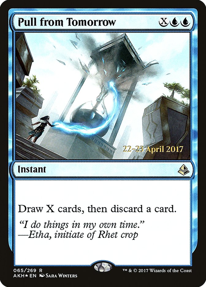 Pull from Tomorrow  (Prerelease) [Amonkhet Prerelease Promos] | Webway Games