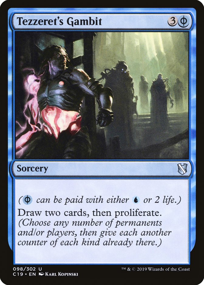 Tezzeret's Gambit [Commander 2019] | Webway Games
