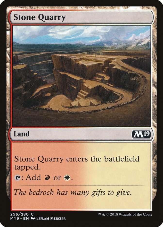Stone Quarry [Core Set 2019] | Webway Games