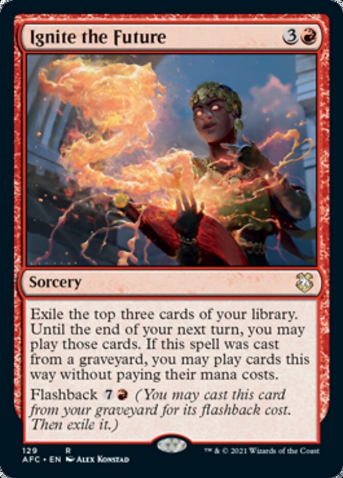 Ignite the Future [Dungeons & Dragons: Adventures in the Forgotten Realms Commander] | Webway Games