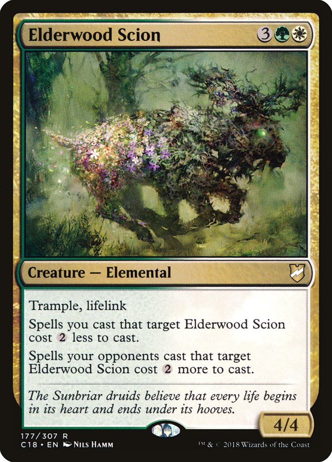 Elderwood Scion [Commander 2018] | Webway Games