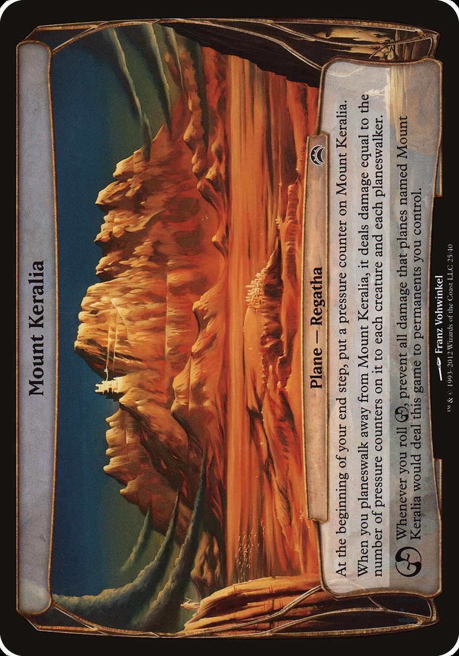 Mount Keralia [Planechase 2012 Planes] | Webway Games