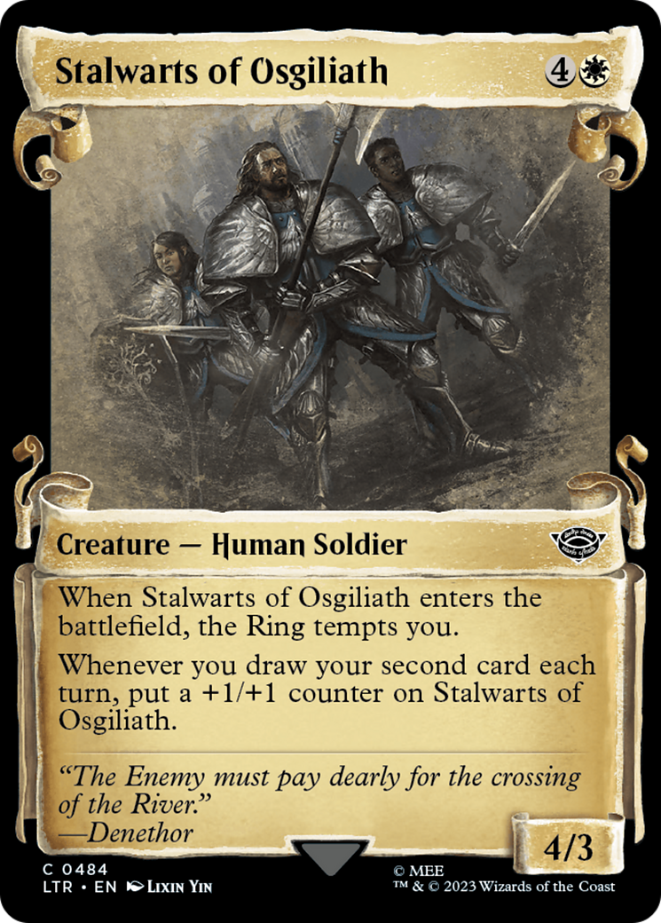Stalwarts of Osgiliath [The Lord of the Rings: Tales of Middle-Earth Showcase Scrolls] | Webway Games