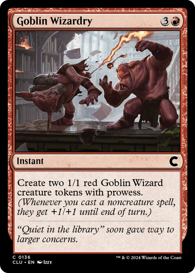 Goblin Wizardry [Ravnica: Clue Edition] | Webway Games