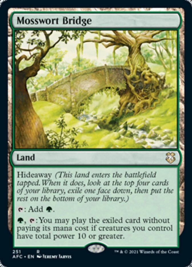 Mosswort Bridge [Dungeons & Dragons: Adventures in the Forgotten Realms Commander] | Webway Games
