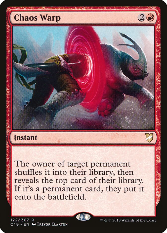 Chaos Warp [Commander 2018] | Webway Games