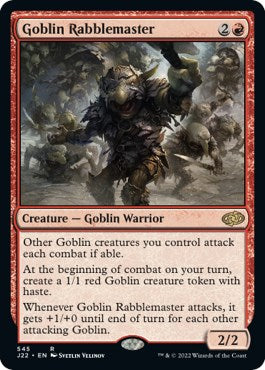 Goblin Rabblemaster [Jumpstart 2022] | Webway Games