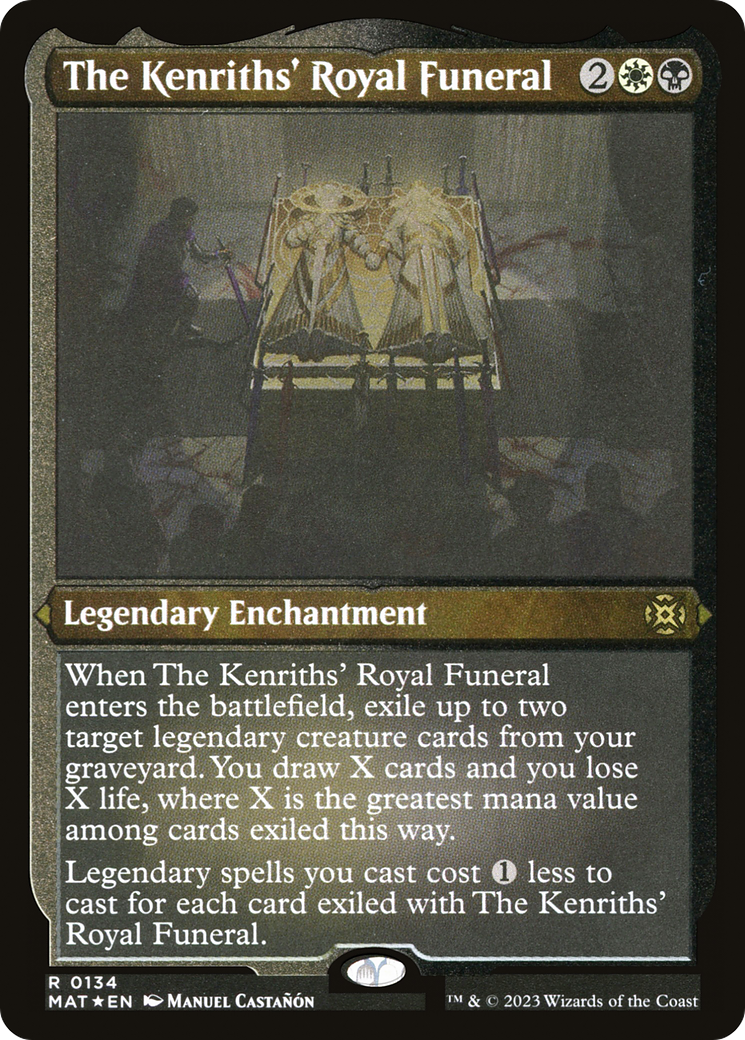 The Kenriths' Royal Funeral (Foil Etched) [March of the Machine: The Aftermath] | Webway Games