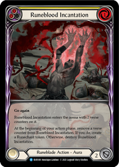 Runeblood Incantation (Yellow) [EVR108] (Everfest)  1st Edition Extended Art Rainbow Foil | Webway Games
