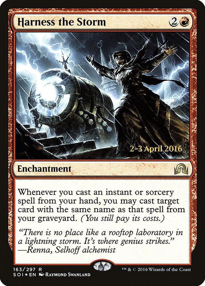 Harness the Storm (Prerelease) [Shadows over Innistrad Prerelease Promos] | Webway Games