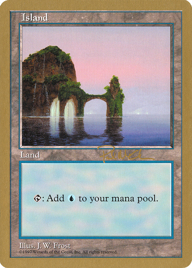 Island (pm434) (Paul McCabe) [World Championship Decks 1997] | Webway Games