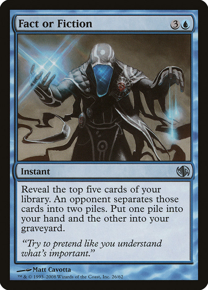 Fact or Fiction [Duel Decks: Jace vs. Chandra] | Webway Games