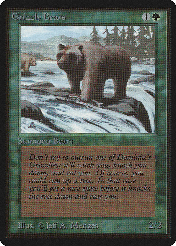 Grizzly Bears [Limited Edition Beta] | Webway Games
