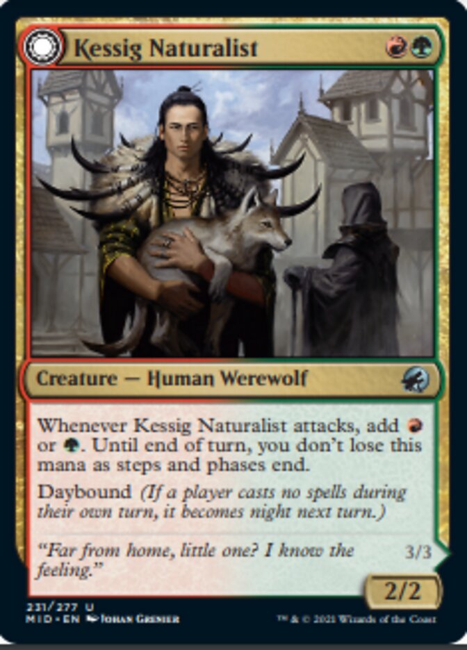 Kessig Naturalist // Lord of the Ulvenwald [Innistrad: Midnight Hunt] | Webway Games