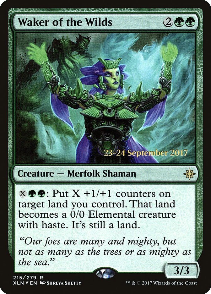 Waker of the Wilds  (Prerelease) [Ixalan Prerelease Promos] | Webway Games
