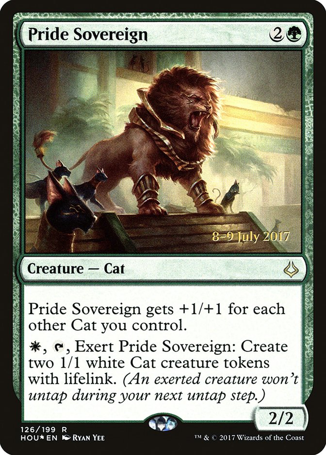 Pride Sovereign  (Prerelease) [Hour of Devastation Prerelease Promos] | Webway Games