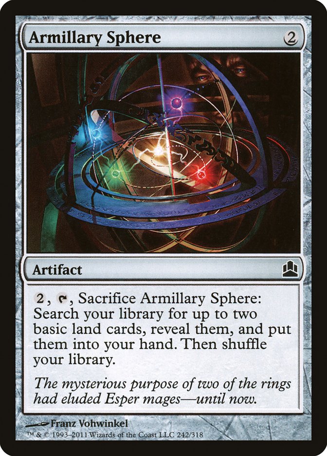Armillary Sphere [Commander 2011] | Webway Games
