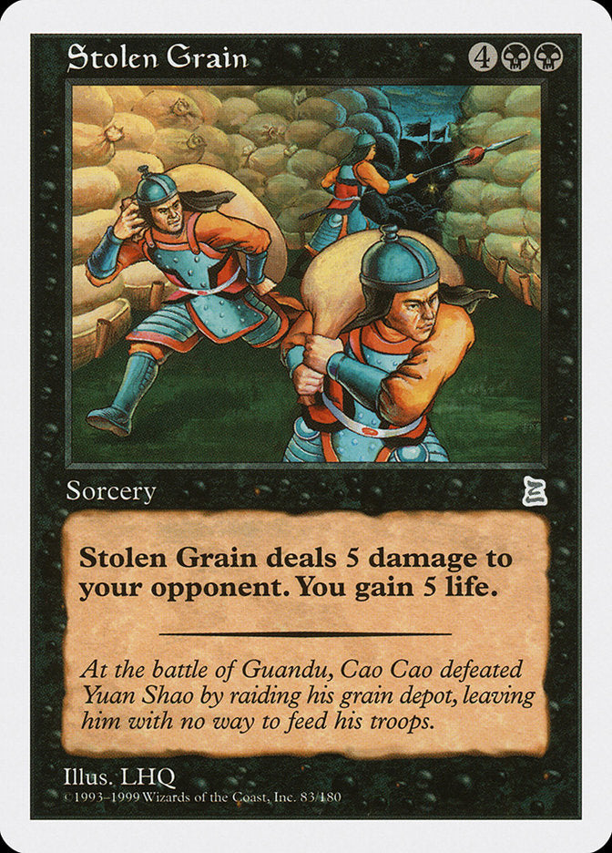 Stolen Grain [Portal Three Kingdoms] | Webway Games